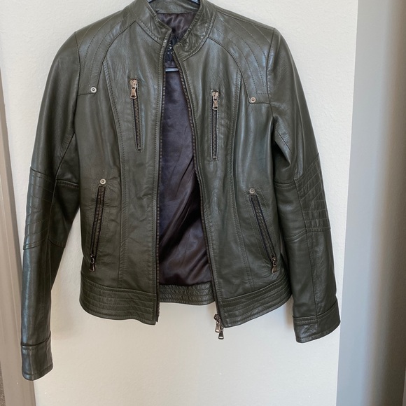 Vera Pelle Jackets & Blazers - Vera Pelle Simon B Collection Leather Jacker